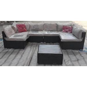 Трансформер-Диван модульный плетеный из иск. ротанга YR822D Brown/Beige от производителя Afina по цене 119 000 р Трансформер-Диван модульный плетеный из иск. ротанга YR822D Brown/Beige от производителя Afina по цене 119 000 р