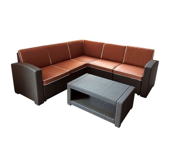 Комплект Rattan Premium Corner от производителя Rattan по цене 96 000 р Комплект Rattan Premium Corner от производителя Rattan по цене 96 000 р