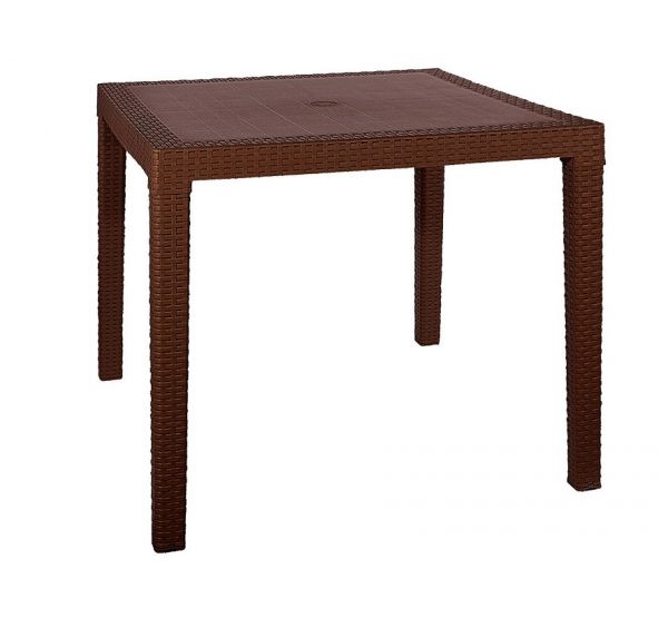 Стол квадратный FIJI Quatro Table Коричневый от производителя Мебель Yalta по цене 4 350 р Стол квадратный FIJI Quatro Table Коричневый от производителя Мебель Yalta по цене 4 350 р