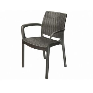 Стул с подлокотниками JERSEY Коричневый от производителя Мебель Yalta по цене 3 300 р Стул с подлокотниками JERSEY Коричневый от производителя Мебель Yalta по цене 3 300 р