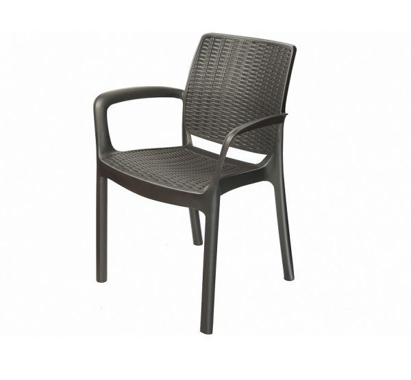 Стул с подлокотниками JERSEY Коричневый от производителя Мебель Yalta по цене 3 300 р Стул с подлокотниками JERSEY Коричневый от производителя Мебель Yalta по цене 3 300 р