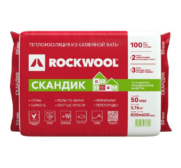 Утеплитель Лайт Баттс Скандик 50х600х800 от производителя Rockwool по цене 1 300 р Утеплитель Лайт Баттс Скандик 50х600х800 от производителя Rockwool по цене 1 300 р