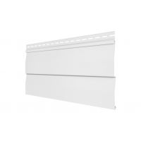 Виниловый сайдинг - Корабельный брус, Белый