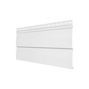 Виниловый сайдинг - Корабельный брус, Белый от производителя  Tecos по цене 454 р