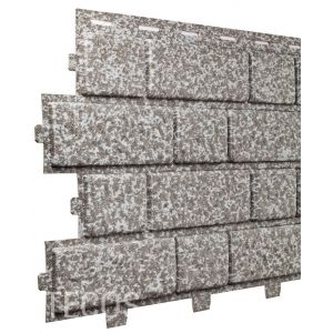 Фасадные панели Кирпичная кладка Silver Melange (Сильвер Меланж) от производителя Tecos по цене 320 р Фасадные панели Кирпичная кладка Silver Melange (Сильвер Меланж) от производителя Tecos по цене 320 р