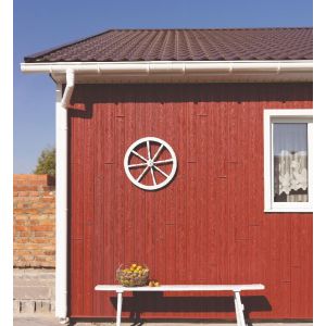 Фасадная панель Хокла Color - Брусника от производителя  Ю-Пласт по цене 0 р