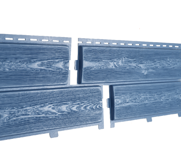 Фасадная панель Хокла Color - Голубика от производителя  Ю-Пласт по цене 424 р