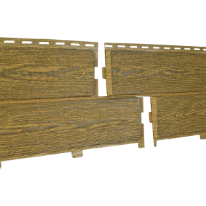 Фасадная панель Хокла Винтаж - Охра от производителя  Ю-Пласт по цене 0 р