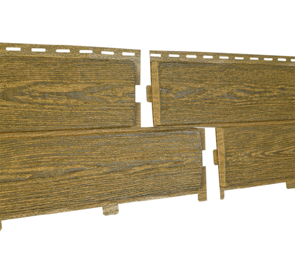 Фасадная панель Хокла Винтаж - Охра от производителя  Ю-Пласт по цене 0 р