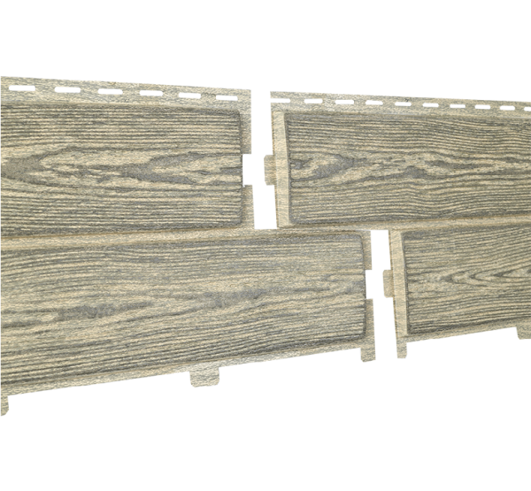 Фасадная панель Хокла Винтаж - Солома от производителя  Ю-Пласт по цене 0 р