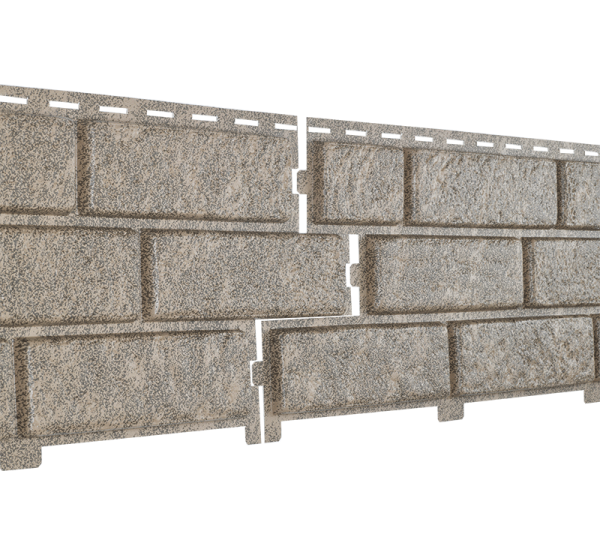 Фасадная панель Стоун Хаус - Кирпич Бежевый от производителя Ю-Пласт по цене 620 р Фасадная панель Стоун Хаус - Кирпич Бежевый от производителя Ю-Пласт по цене 620 р