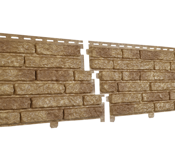 Фасадная панель Стоун Хаус Кварцит - Темно-Бежевый от производителя Ю-Пласт по цене 0 р Фасадная панель Стоун Хаус Кварцит - Темно-Бежевый от производителя Ю-Пласт по цене 0 р