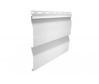 Виниловый сайдинг , Корабельный брус Белый Виниловый сайдинг , Корабельный брус Белый