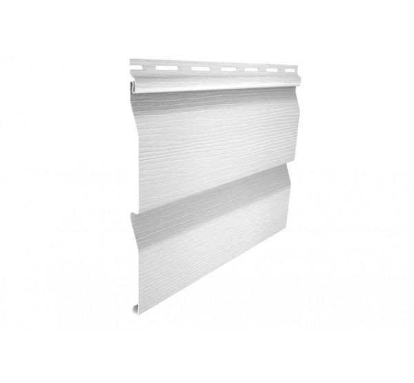 Виниловый сайдинг , Корабельный брус Белый от производителя Ю-Пласт по цене 297 р Виниловый сайдинг , Корабельный брус Белый от производителя Ю-Пласт по цене 297 р