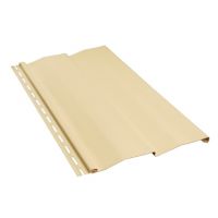 Виниловый сайдинг - Классика, Кремовый Виниловый сайдинг - Классика, Кремовый