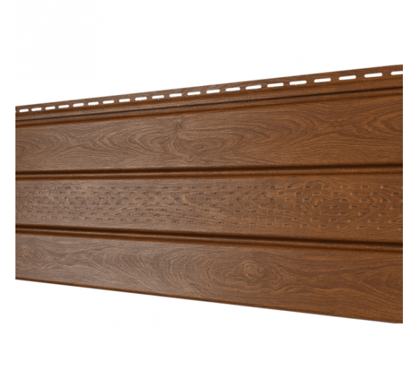 Софит перфорация по центру Дуб Золотой от производителя Ю-Пласт по цене 698 р Софит перфорация по центру Дуб Золотой от производителя Ю-Пласт по цене 698 р