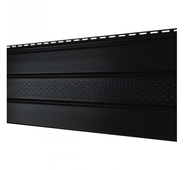 Софит PRO Классический перфорация по центру Чёрный от производителя Ю-Пласт по цене 597 р Софит PRO Классический перфорация по центру Чёрный от производителя Ю-Пласт по цене 597 р