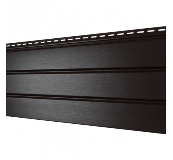 Софит PRO Классический, без перфорации Коричневый от производителя  Ю-Пласт по цене 597 р