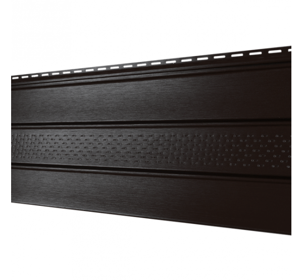 Софит PRO Классический перфорация по центру Коричневый от производителя Ю-Пласт по цене 597 р Софит PRO Классический перфорация по центру Коричневый от производителя Ю-Пласт по цене 597 р