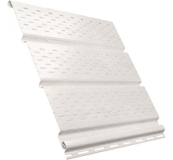 Софит с полной перфорацией Белый от производителя Ю-Пласт по цене 597 р Софит с полной перфорацией Белый от производителя Ю-Пласт по цене 597 р