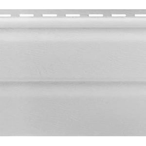 Виниловый сайдинг - Standart, Белый от производителя  Fineber по цене 345 р