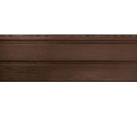 Виниловый сайдинг Альта-Брус - Премиум Орех Темный Виниловый сайдинг Альта-Брус - Премиум Орех Темный