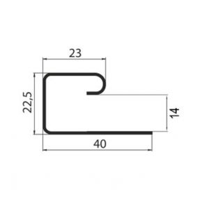J-профиль Белый 3.00 от производителя Grand Line по цене 350 р J-профиль Белый 3.00 от производителя Grand Line по цене 350 р