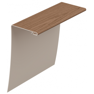 Околооконный профиль универсальный под дерево 89/254 мм Алтайский от производителя Docke по цене 1 800 р Околооконный профиль универсальный под дерево 89/254 мм Алтайский от производителя Docke по цене 1 800 р