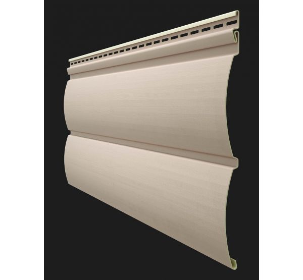 Виниловый сайдинг -  Серия PREMIUM Blockhaus D4,7T (бревно) Крем-брюле от производителя  Docke по цене 330 р