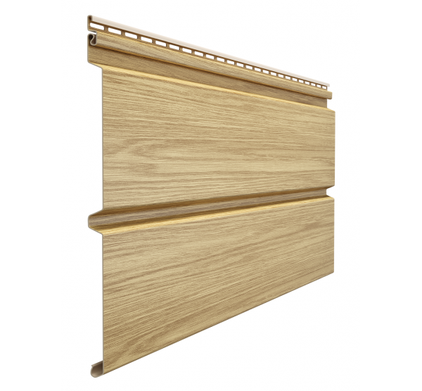 Виниловый сайдинг - серия LUX Брус D6S, Зрелый каштан от производителя  Docke по цене 636 р