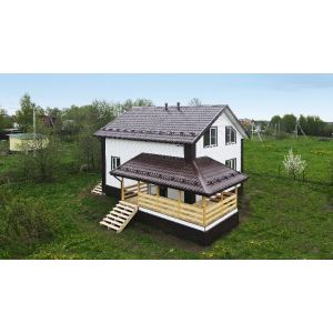 Сайдинг Natural-Брус 3,0 Standart Белый от производителя  Grand Line по цене 274 р