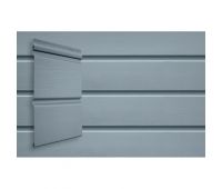 Виниловый сайдинг Double-Брус - Голубой Виниловый сайдинг Double-Брус - Голубой