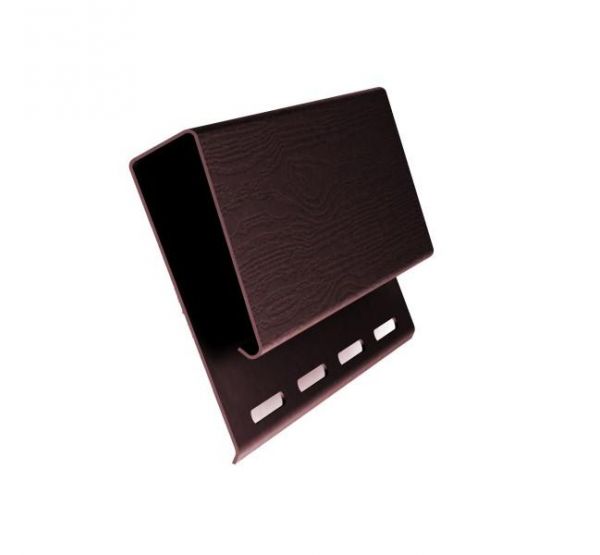 J-профиль широкий (Наличник) Темный дуб 3.00 от производителя Grand Line по цене 1 470 р J-профиль широкий (Наличник) Темный дуб 3.00 от производителя Grand Line по цене 1 470 р