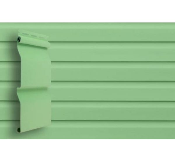 Виниловый сайдинг классик, Корабельный брус 3,00 м - Салатовый от производителя  Grand Line по цене 249 р