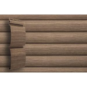 Виниловый сайдинг Tundra Блок-хаус - Кедр от производителя Grand Line по цене 540 р Виниловый сайдинг Tundra Блок-хаус - Кедр от производителя Grand Line по цене 540 р