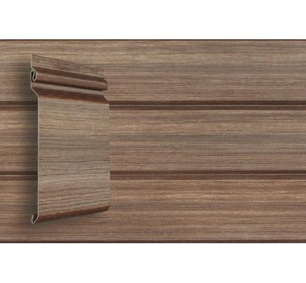 Виниловый сайдинг Natural-Брус Tundra - Кедр от производителя  Grand Line по цене 430 р