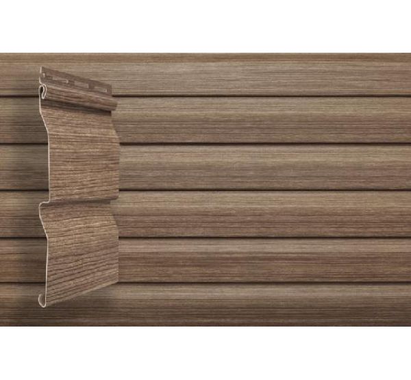 Виниловый сайдинг Tundra Корабельная доска 3.00м - Кедр от производителя  Grand Line по цене 446 р