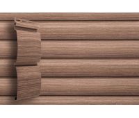 Виниловый сайдинг Tundra Блок-хаус - Рябина Виниловый сайдинг Tundra Блок-хаус - Рябина