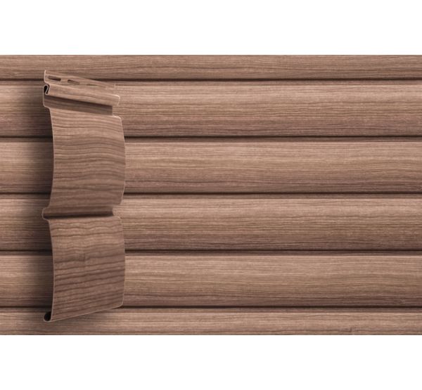 Виниловый сайдинг Tundra Блок-хаус - Рябина от производителя  Grand Line по цене 540 р