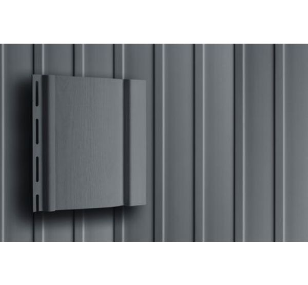 Виниловый вертикальный сайдинг Acryl - Графит от производителя Grand Line по цене 381 р Виниловый вертикальный сайдинг Acryl - Графит от производителя Grand Line по цене 381 р