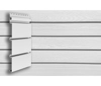 Виниловый сайдинг Архитектурный планкен Standart Белый Виниловый сайдинг Архитектурный планкен Standart Белый