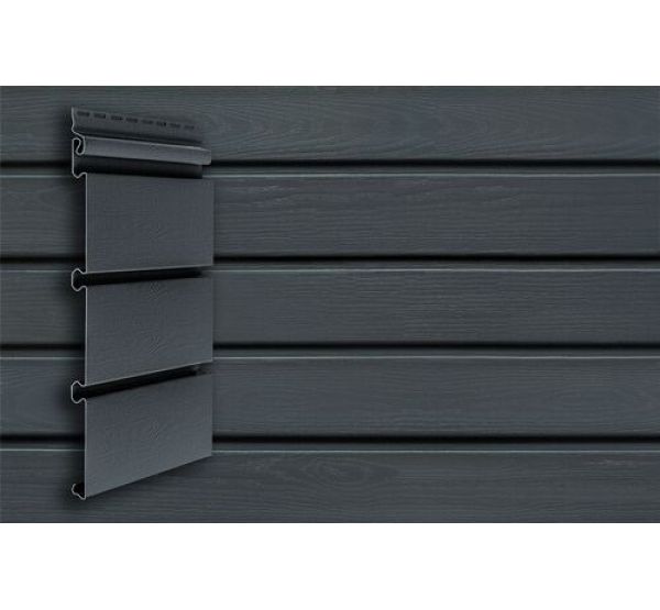 Виниловый сайдинг Архитектурный планкен Acryl Графит от производителя Grand Line по цене 588 р Виниловый сайдинг Архитектурный планкен Acryl Графит от производителя Grand Line по цене 588 р