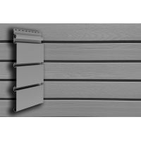 Виниловый сайдинг Архитектурный планкен Standart Серый Виниловый сайдинг Архитектурный планкен Standart Серый