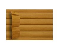 Виниловый сайдинг Tundra Блокхаус - Клен Виниловый сайдинг Tundra Блокхаус - Клен