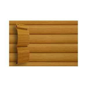 Виниловый сайдинг Tundra Блокхаус - Клен от производителя  Grand Line по цене 540 р