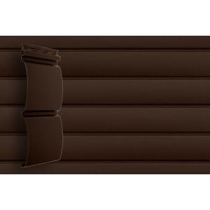 Виниловый сайдинг классик D4.8 Блокхаус - Темный Дуб от производителя  Grand Line по цене 519 р