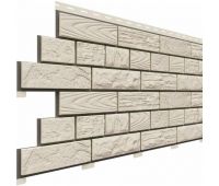 Цокольный сайдинг коллекция Кирпич Москва — Мраморный