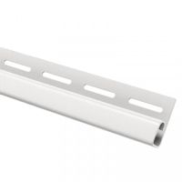 Финишная планка (завершающая полоса) белая для сайдинга Финишная планка (завершающая полоса) белая для сайдинга