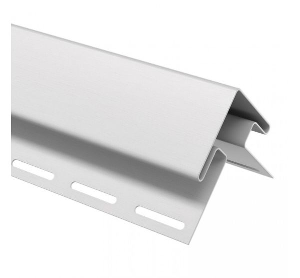 Внешний (наружный) угол белый для сайдинга от производителя Россия по цене 610 р Внешний (наружный) угол белый для сайдинга от производителя Россия по цене 610 р