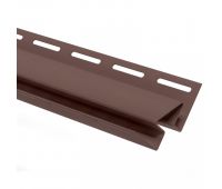 Внутренний угол коричневый для винилового сайдинга Внутренний угол коричневый для винилового сайдинга